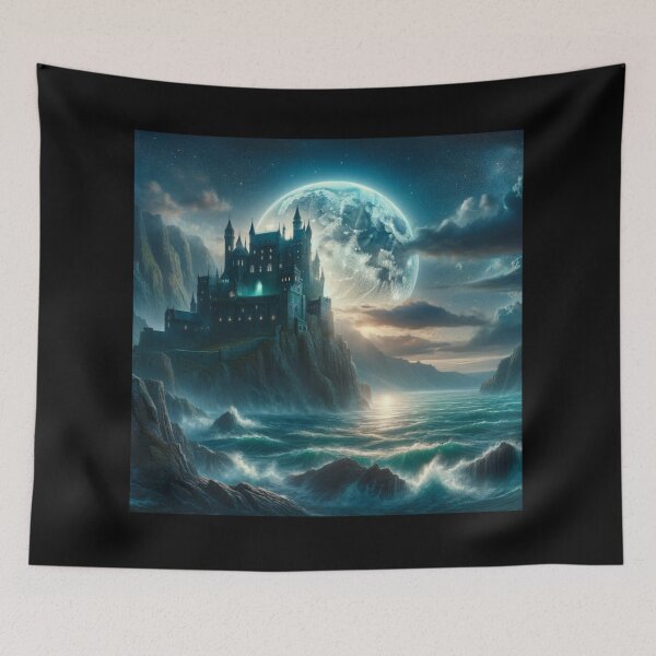 Item preview, Moonlit Mystique designed and sold by BestArtByArvind.