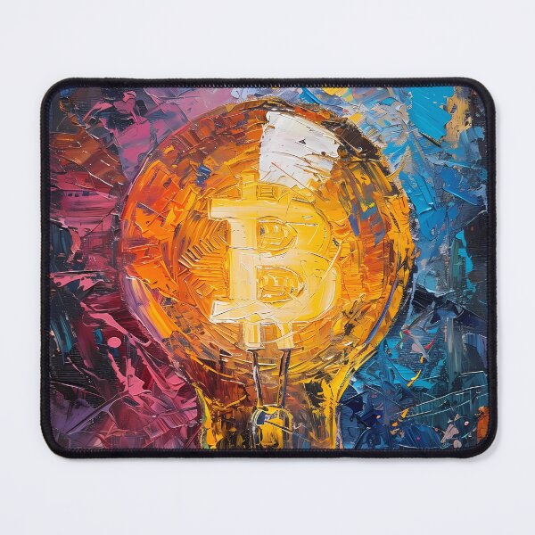 Item preview, Abstract Bitcoin Symbol in Lightbulb designed and sold by Mitch-Angelo.