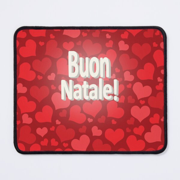 Item preview, buon natale cuori designed and sold by ZiphGames.
