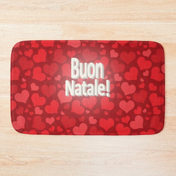 Item preview, buon natale cuori designed and sold by ZiphGames.