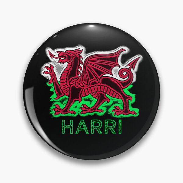 Item preview, HARRI CYMRU DRAIG GOCH RED DRAGON GREEN designed and sold by Marni Scofidio Desi9ns.