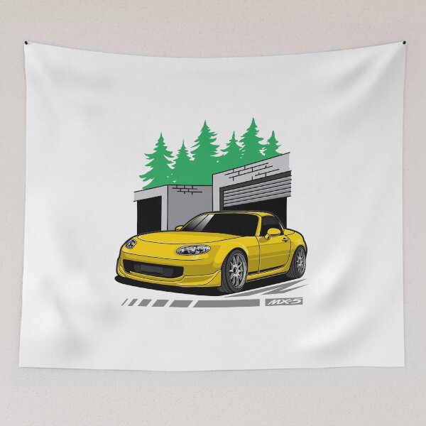 Item preview, Mazda MX-5 Yellow Version designed and sold by vektoranda.