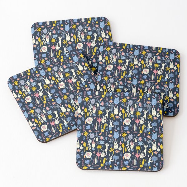 Item preview, Quirky Blossom Bunnies designed and sold by itbecamelife.