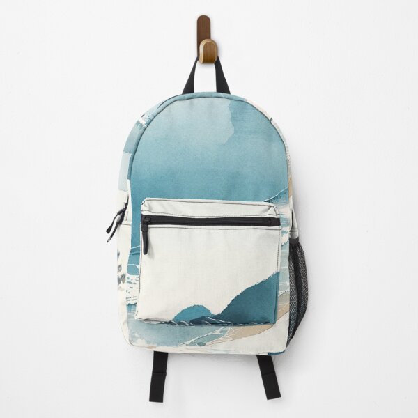 Item preview, Da Nang White-Sand Beach, Da Nang, Vietnam, Watercolor designed and sold by ArtfulMiller.