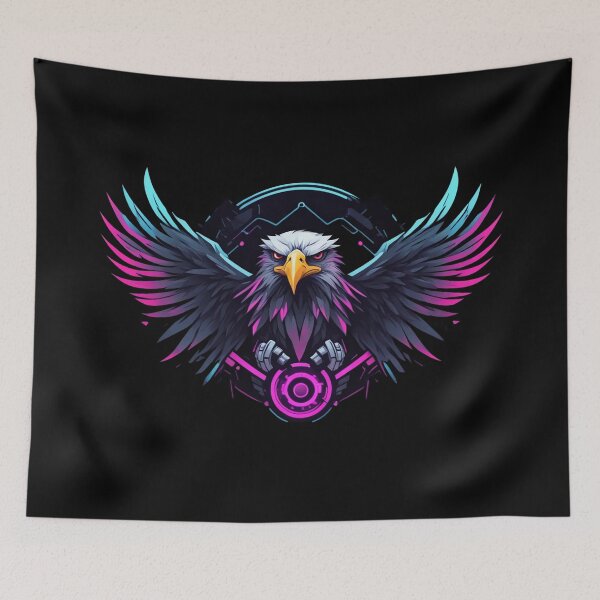 Item preview, American Eagle, Cybernetic, Abstract, Military designed and sold by Burn-Ego.