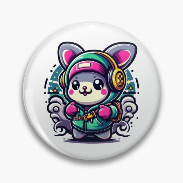 Item preview, Bad Cute Graffitirabbit designed and sold by BadGraffitiman.