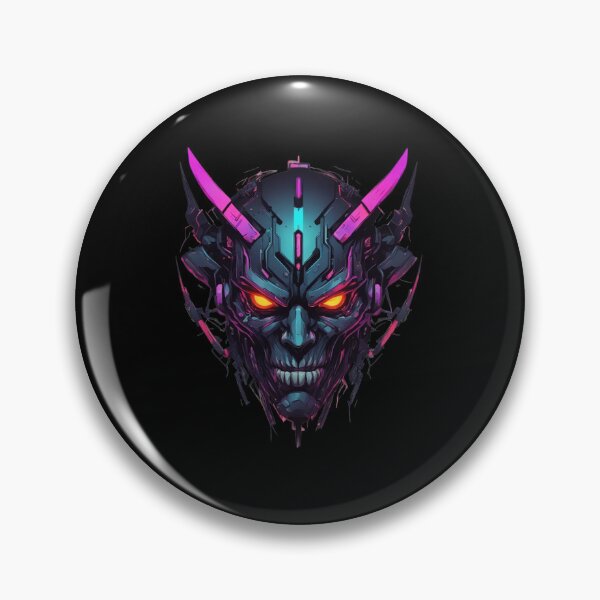 Item preview, Cyberpunk Demon, Magick Sigil, Logo designed and sold by Burn-Ego.