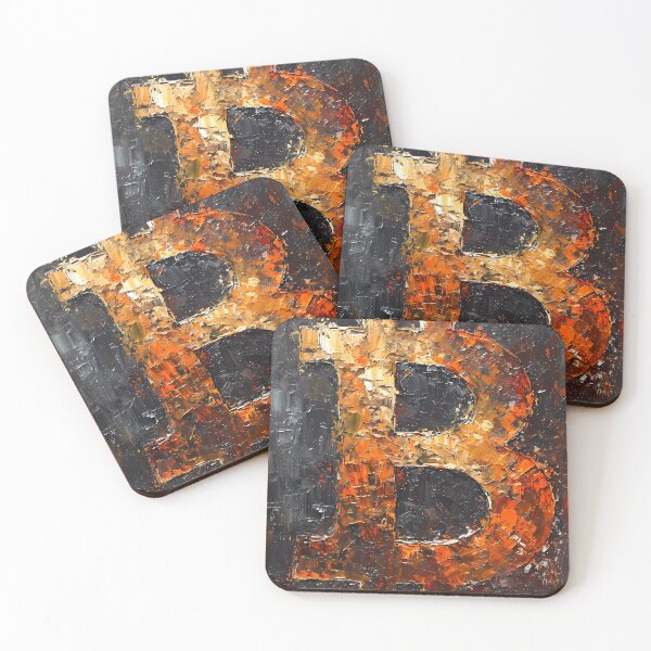 Item preview, Abstract Bitcoin Symbol designed and sold by Mitch-Angelo.