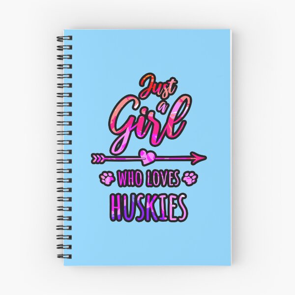 Item preview, Just a Girl Who Loves Huskies designed and sold by creativerooney.