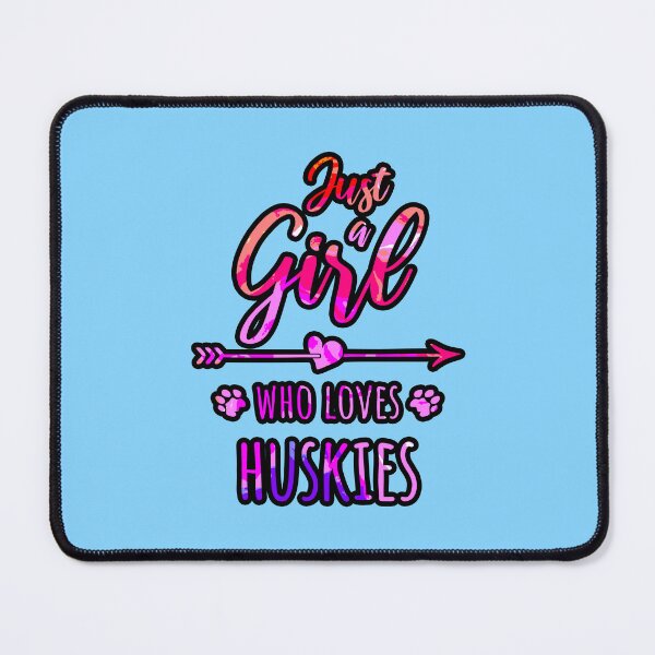 Item preview, Just a Girl Who Loves Huskies designed and sold by creativerooney.