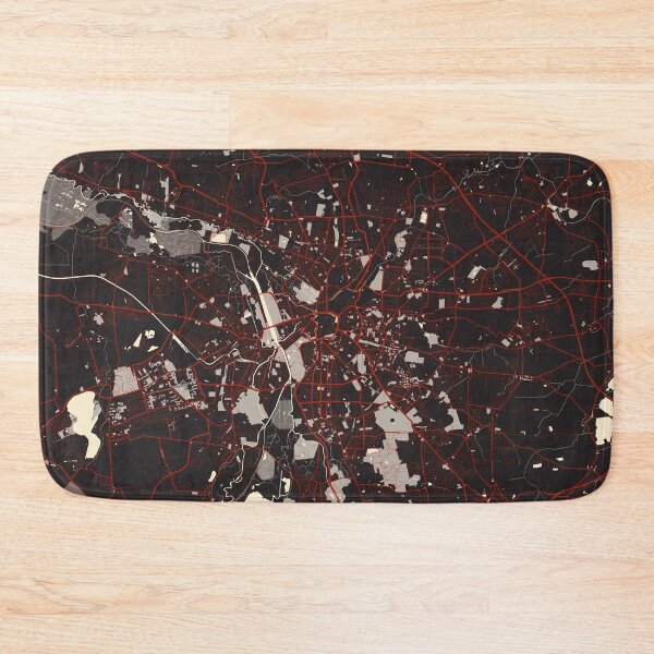 Item preview, Leipzig City Map of Saxony, Germany - Vector designed and sold by deMAP.