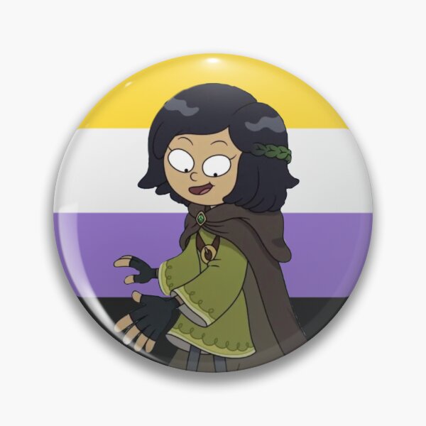 Item preview, Non binary marcy pride pin designed and sold by Cjscreati0ns.