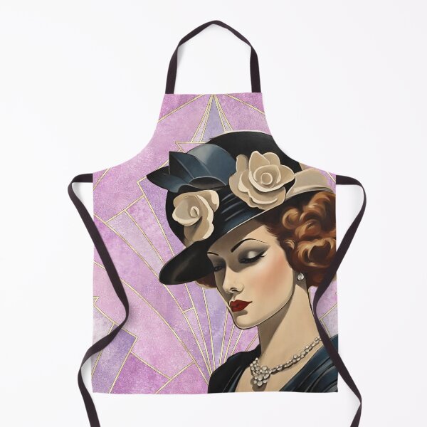 Item preview, Pink Lady Margaret Art Deco Aristocrático retrato de 1920 designed and sold by ArDecoS.