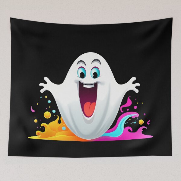 Item preview, Charming Aquatic Mischief: The Smiling Calypso Ghost designed and sold by Artedig.