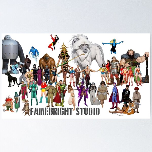 Famebright Studio Poster