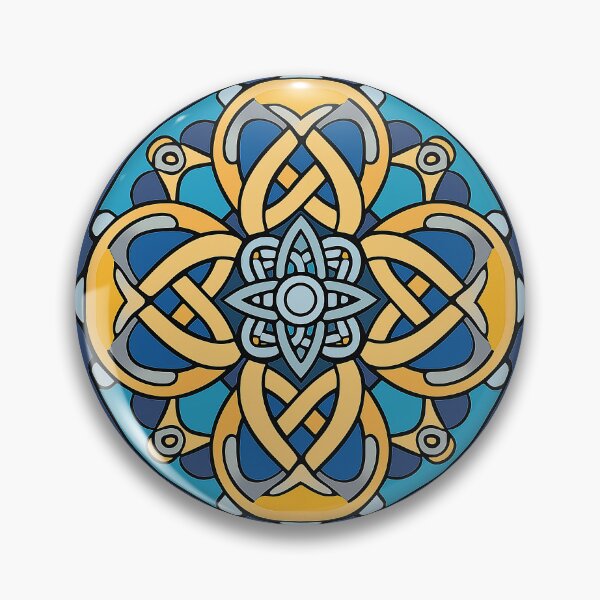 Item preview, Celtic Knot Print 10 | Mosaic Pattern Home Decor designed and sold by PaddyMcKhan.