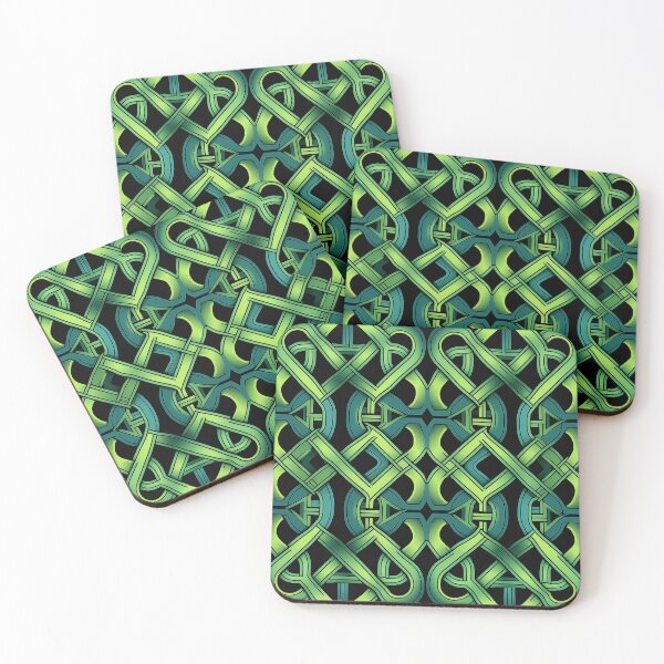 Item preview, Celtic Knot Print 11 | Mosaic Pattern Home Decor designed and sold by PaddyMcKhan.
