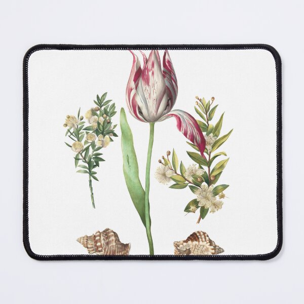 Item preview, Tulip, two Branches of Myrtle and two Shells. designed and sold by Radnordesigns.