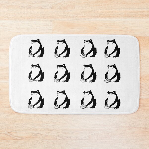 Item preview, Vintage Grumpy Amphibians: 12 Matsumoto Hoji Frog Collection designed and sold by EmeraldeaArt.