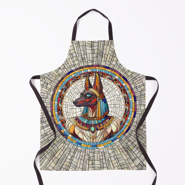 Item preview, Egyptian Anubis -Mosaic Art designed and sold by k9printart.