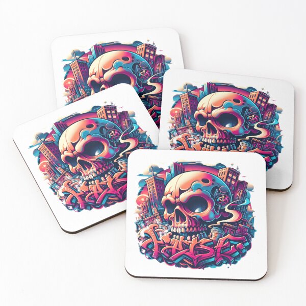 Item preview, Skull Street Art Graffiti. urban expression designed and sold by ElOjoAzul.