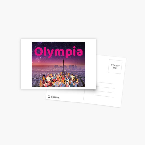 Item preview, Summer Olympics Paris, France 2024 designed and sold by Mauswohn.