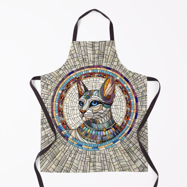 Item preview, Egyptian Cat -Mosaic Art designed and sold by k9printart.