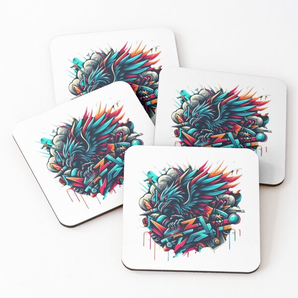 Item preview, Street Hawk Art Graffiti. urban expression designed and sold by ElOjoAzul.
