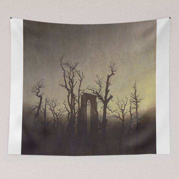 Item preview, The Abbey in the Oakwood - 1810 - Caspar David Friedrich designed and sold by THASSON.