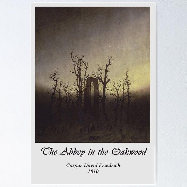 Artikel-Vorschau von Die Abtei im Eichenwald – 1810 – Caspar David Friedrich, designt und verkauft von THASSON.