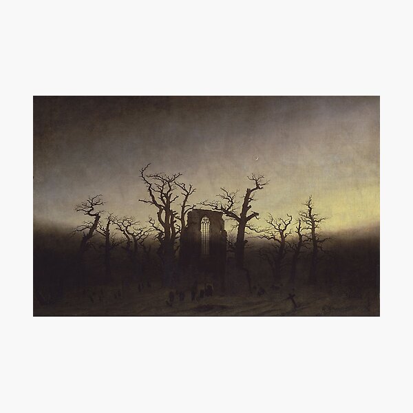 Item preview, The Abbey in the Oakwood - 1810 - Caspar David Friedrich designed and sold by THASSON.