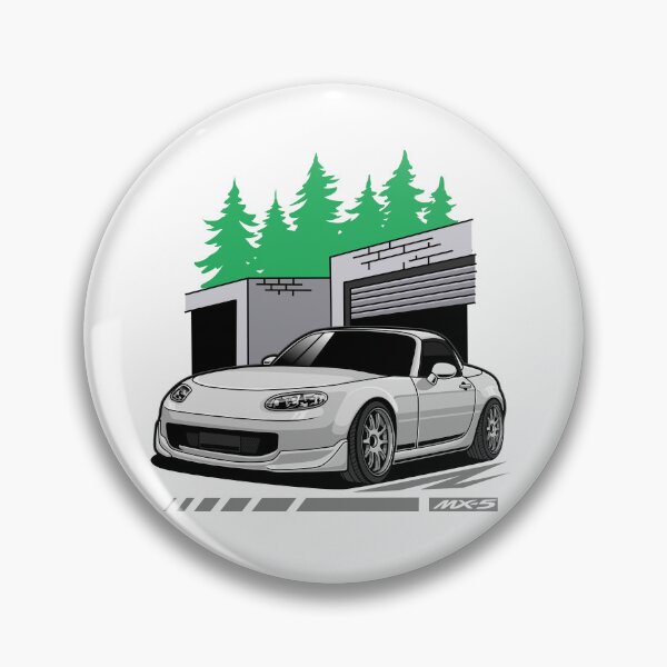 Item preview, Mazda MX-5 White Version designed and sold by vektoranda.