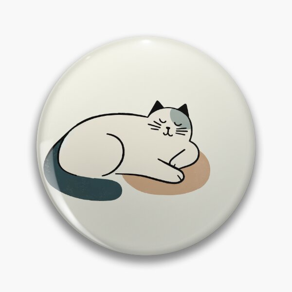 Item preview, Contented Cat Nap designed and sold by kiokuso.