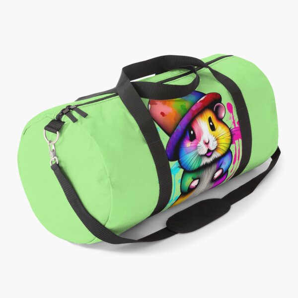 Item preview, Hamster wearing a colorful hat designed and sold by Firas Aljazzar.
