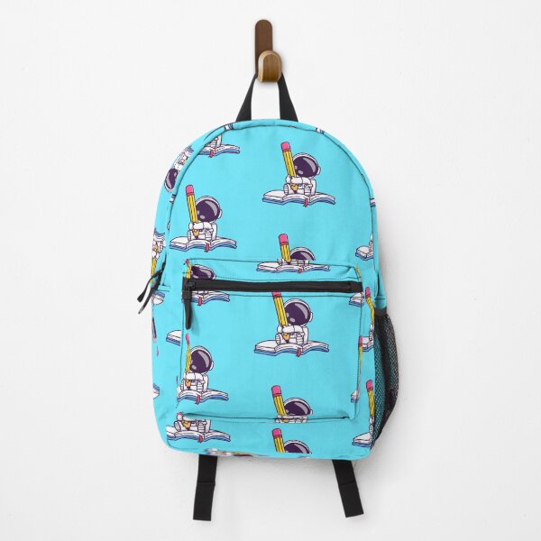 Item preview, Cosmic Learning: Cute Astronaut Writing on Book with Pencil Cartoon Vector Icon designed and sold by hjian8219.