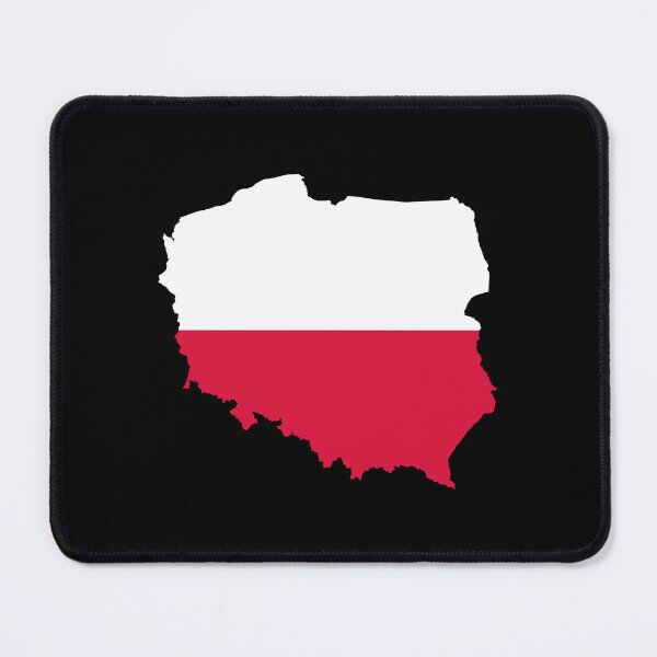 Item preview, Flag Map of Poland designed and sold by feether-store.