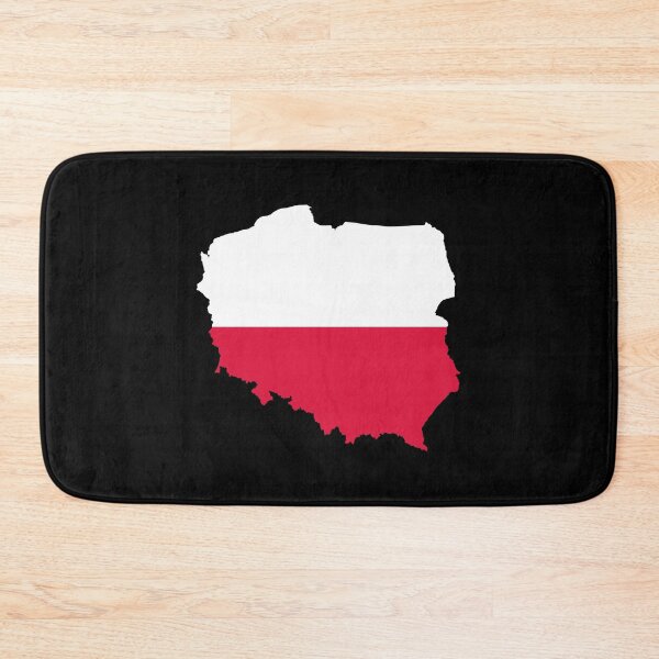 Item preview, Flag Map of Poland designed and sold by feether-store.