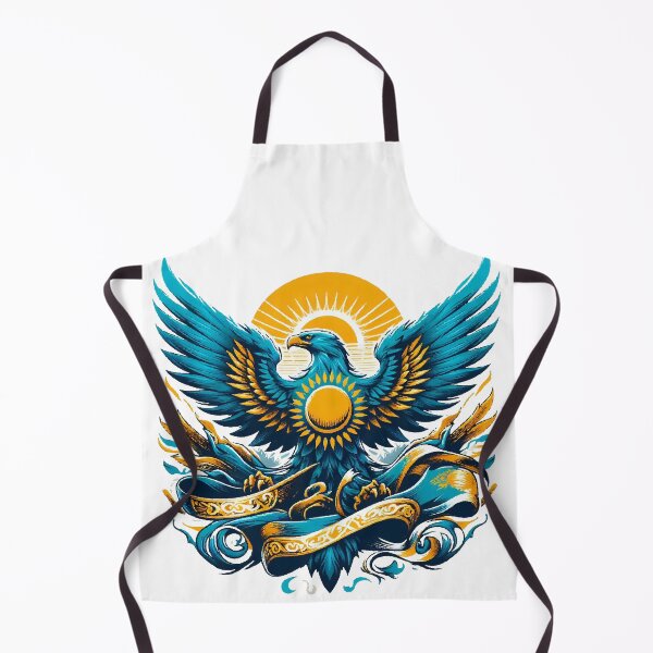 Item preview, Kazakhstan eagle coat of arms flag dynamic gift designed and sold by Pineapple-Tree.
