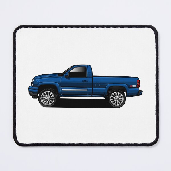 Item preview, Chevrolet Silverado Blue Version designed and sold by vektoranda.