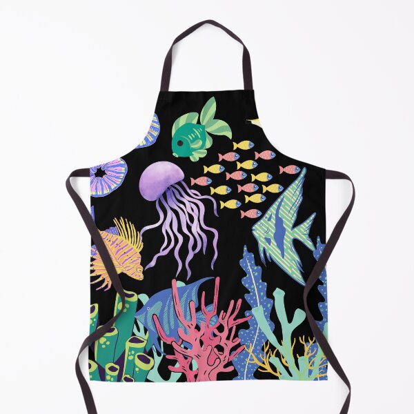 Item preview, Underwater Oasis - Vibrant Ocean with Plants and Fish designed and sold by ScoobyN.