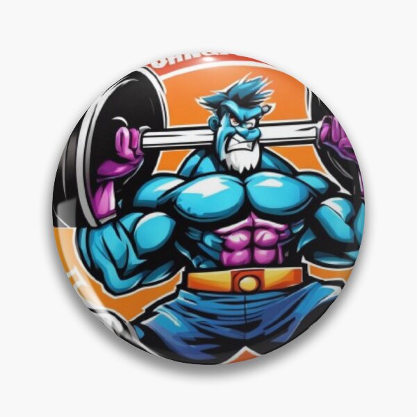 Item preview, Barbell Buddy: The Animated Lifting Legend designed and sold by HarmonyGuitars.