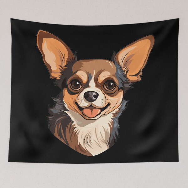 Item preview, Cute illustration of a chihuahua dog breed puppy designed and sold by NBSStore.