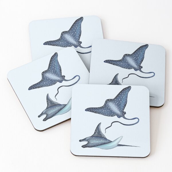 Item preview, Spotted Eagle Rays designed and sold by LisaTrincaArt.