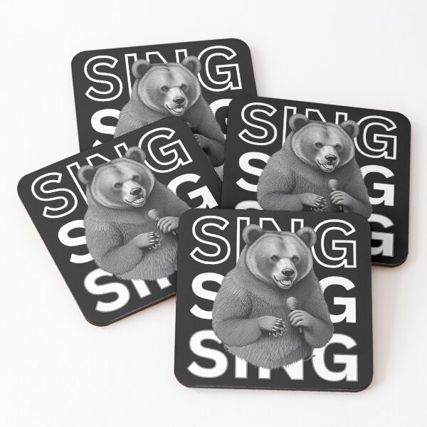 Item preview, SING LIKE A BEAR designed and sold by aledfychan.