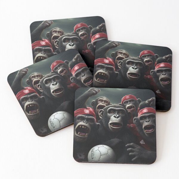 Item preview, Monkeys soccer championship team designed and sold by PeaceeandLovee.