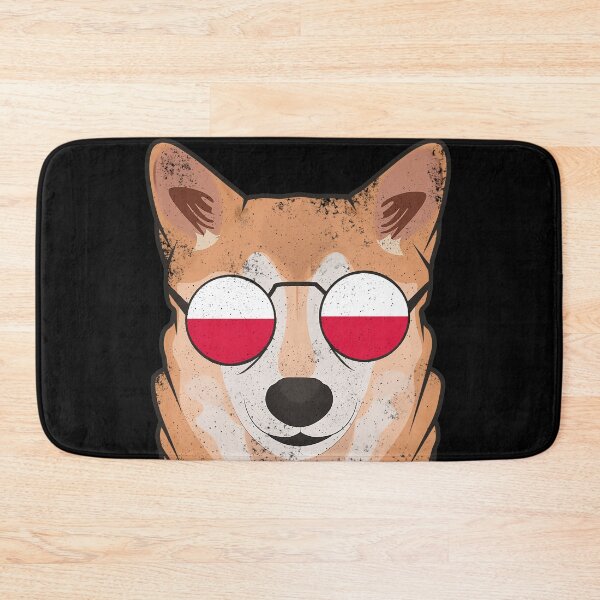 Item preview, Vintage Patriotic Shiba Inu Polish Flag designed and sold by feether-store.