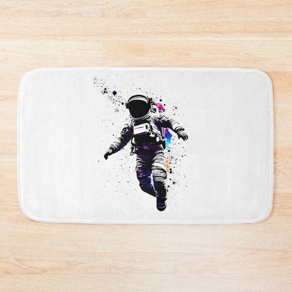 Item preview, Cosmic Freedom: Illustration of the Floating Astronaut designed and sold by BubblyDelight.