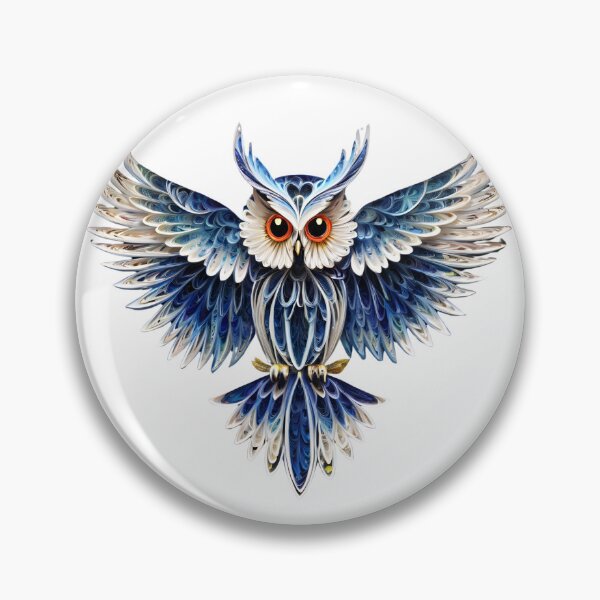 Item preview, Owl in dark night designed and sold by BotunPeony.