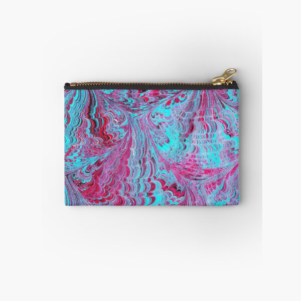 Item preview, marbling art red tulip drawing pattern designed and sold by melektesla.