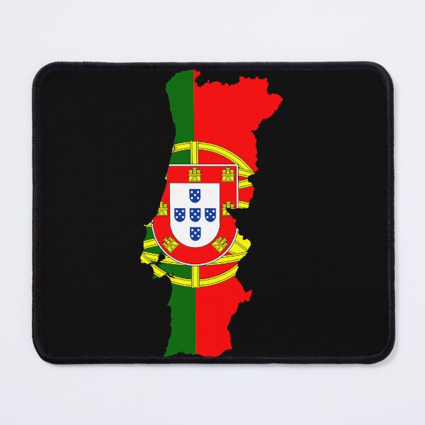 Item preview, Flag Map of Portugal designed and sold by feether-store.